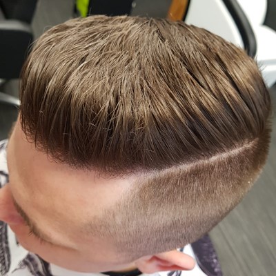 Exmouth barbers haircut 14