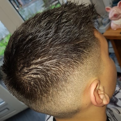 Exmouth barbers haircut 3