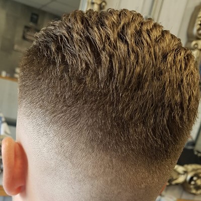 Exmouth barbers haircut 7